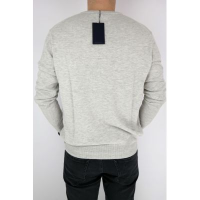 TRUSSARDI sweterek męski, szary SWTR11 (XL) | Sklep GriShop.eu | Swetry