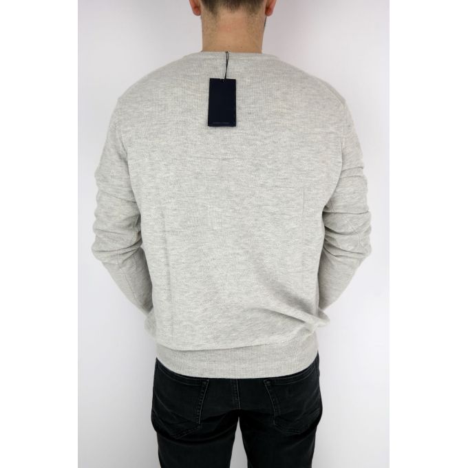 TRUSSARDI sweterek męski, szary SWTR11 (XL) | Sklep GriShop.eu | Swetry