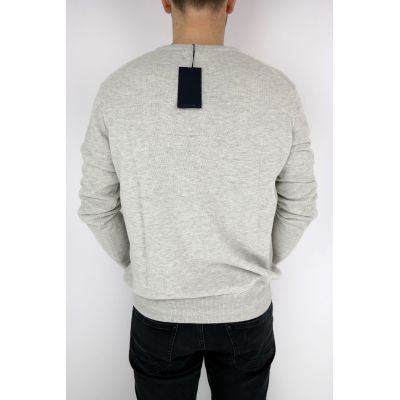 TRUSSARDI sweterek męski, szary SWTR11 (XL) | Sklep GriShop.eu | Swetry