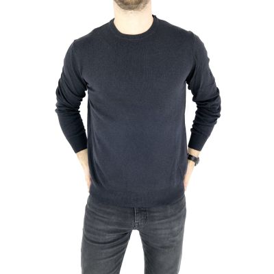 TRUSSARDI sweterek męski, grafitowy SWTR12 | Grishop | Swetry