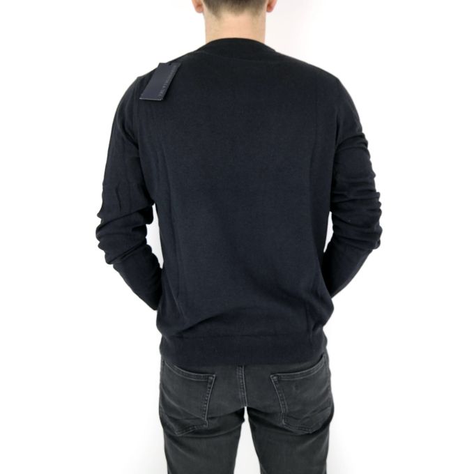 TRUSSARDI sweterek męski, grafitowy SWTR12 | Grishop | Swetry