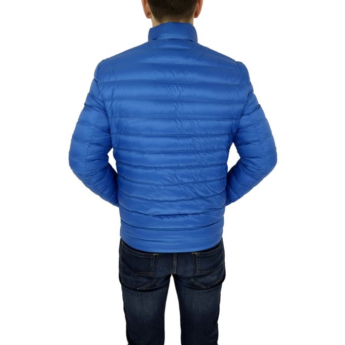 CALVIN KLEIN Kurtka męska niebieska pikowana KURCK02 | Sklep GriShop.eu | Kurtki