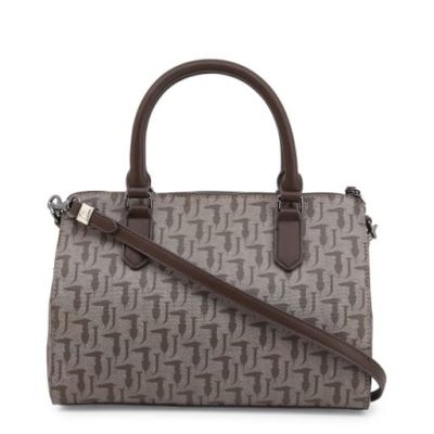 TRUSSARDI torebka damska brązowa beżowa TOTR02 | Sklep GriShop.eu | Galanteria i dodatki