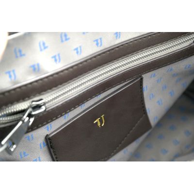 TRUSSARDI torebka damska brązowa beżowa TOTR02 | Sklep GriShop.eu | Galanteria i dodatki