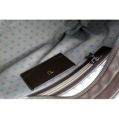 TRUSSARDI torebka damska brązowa beżowa TOTR03 | Sklep GriShop.eu | Galanteria i dodatki