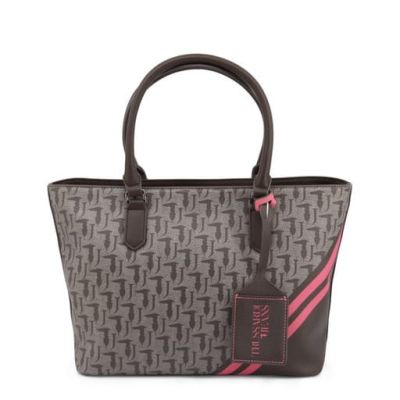 TRUSSARDI torebka damska brązowa beżowa TOTR03 | Sklep GriShop.eu | Galanteria i dodatki