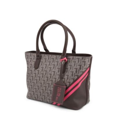 TRUSSARDI torebka damska brązowa beżowa TOTR03 | Sklep GriShop.eu | Galanteria i dodatki
