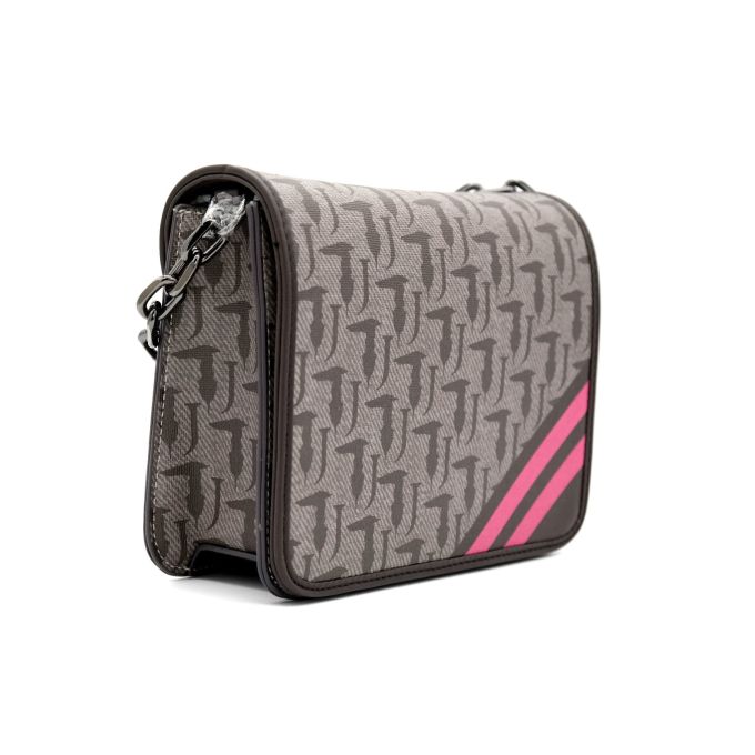 TRUSSARDI torebka damska brązowa beżowa TOTR04 | Sklep GriShop.eu | Galanteria i dodatki