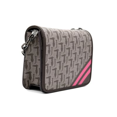 TRUSSARDI torebka damska brązowa beżowa TOTR04 | Sklep GriShop.eu | Galanteria i dodatki