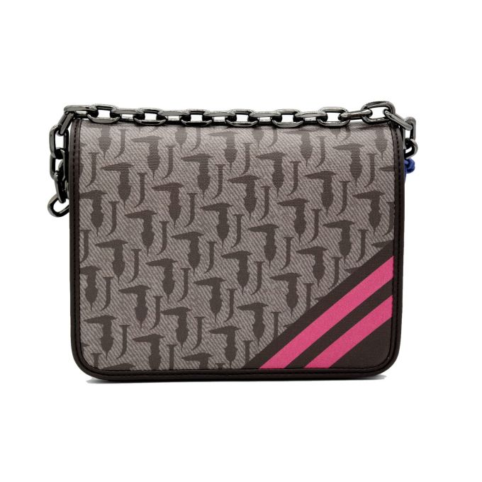 TRUSSARDI torebka damska brązowa beżowa TOTR04 | Sklep GriShop.eu | Galanteria i dodatki