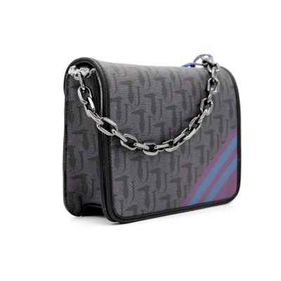 TRUSSARDI torebka damska śliwka czerń TOTR05 | Sklep GriShop.eu | Galanteria i dodatki