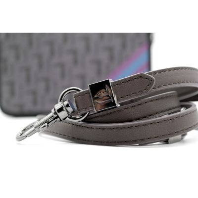 TRUSSARDI torebka damska śliwka czerń TOTR05 | Sklep GriShop.eu | Galanteria i dodatki