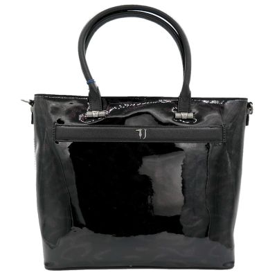 TRUSSARDI torebka damska czerń brokat TOTR08 | Sklep GriShop.eu | Galanteria i dodatki