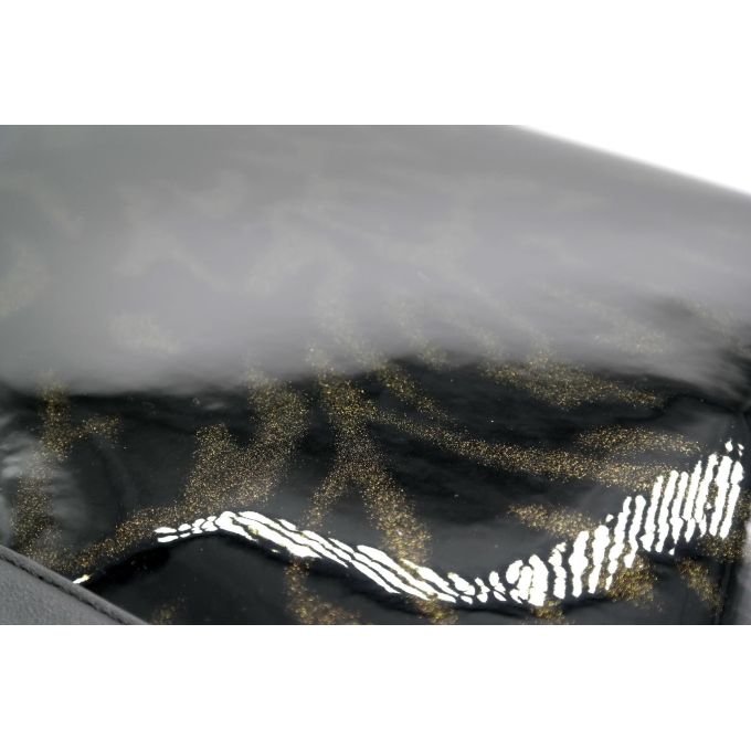 TRUSSARDI torebka damska czerń brokat TOTR08 | Sklep GriShop.eu | Galanteria i dodatki