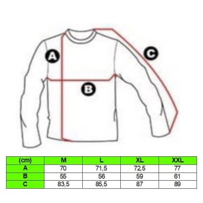 TOMMY HILFIGER bluza khaki z nadrukiem BLTH10 | Grishop | Bluzy