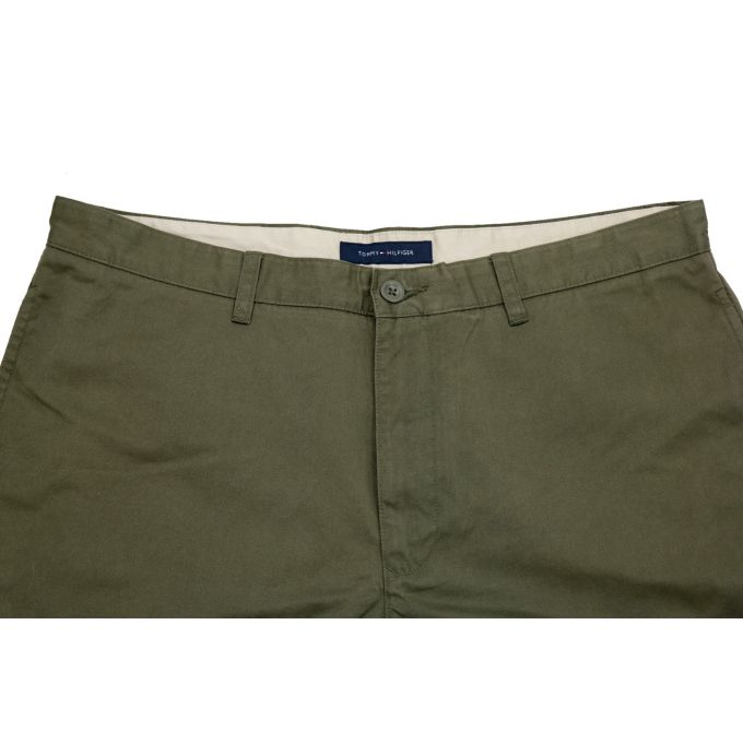 TOMMY HILFIGER Spodnie męskie khaki SPTH06 | Grishop | Jeansy