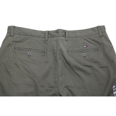 TOMMY HILFIGER Spodnie męskie khaki  SPTH06