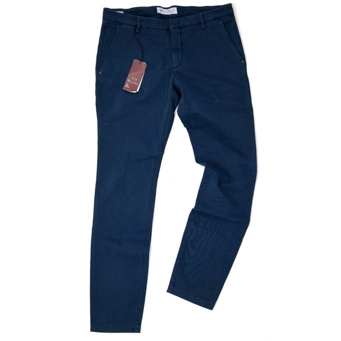 MICHAEL COAL Spodnie męskie chinosy morskie SPMC01 | Grishop | Spodnie