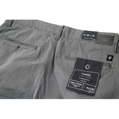 MARC O'POLO Spodnie męskie chinosy szare SPMP05 | Grishop | Spodnie