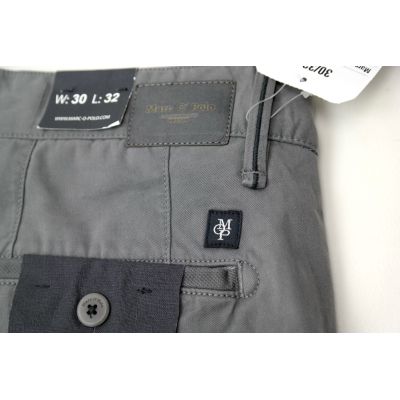 MARC O'POLO Spodnie męskie chinosy szare SPMP05 | Grishop | Spodnie