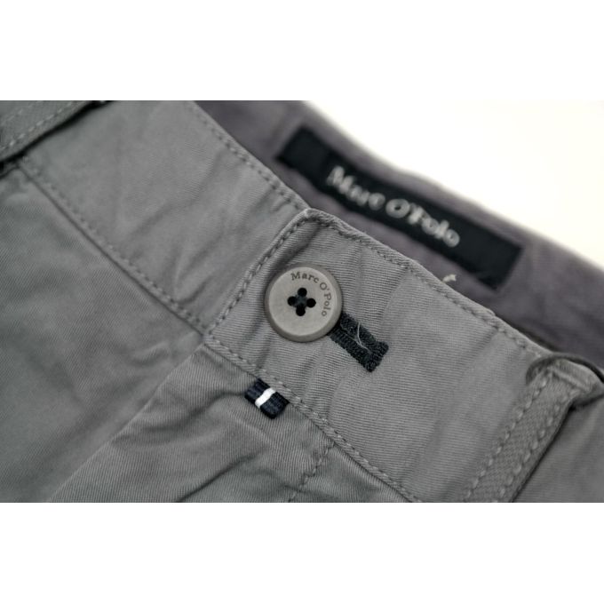 MARC O'POLO Spodnie męskie chinosy szare SPMP05 | Grishop | Spodnie