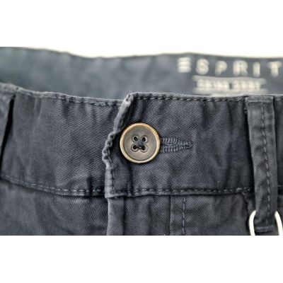 ESPRIT Spodnie męskie chinosy granatowe SPES04 | Grishop | Spodnie