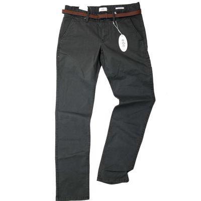 EDC Spodnie męskie chinosy szare SPEDC04 | Grishop | Spodnie