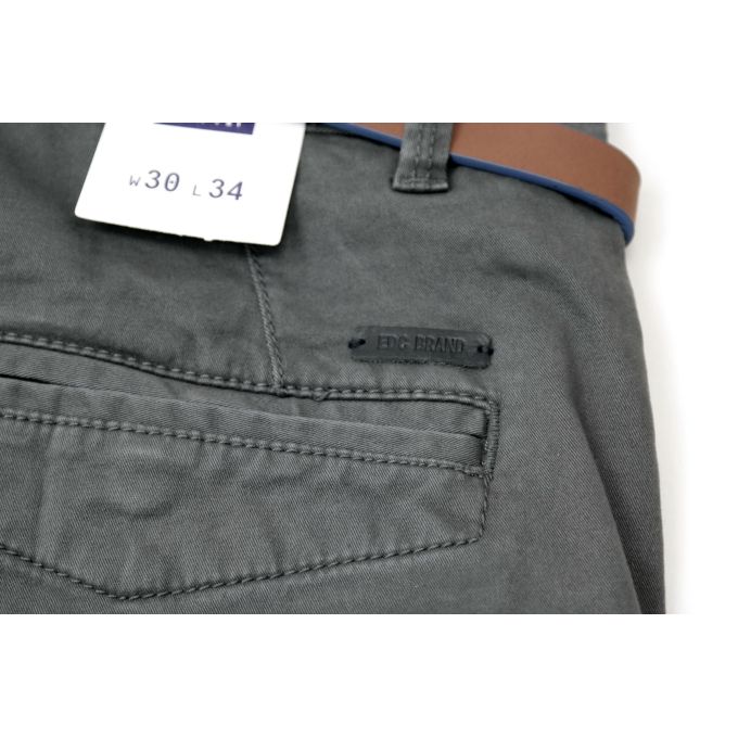 EDC Spodnie męskie chinosy szare SPEDC04 | Grishop | Spodnie