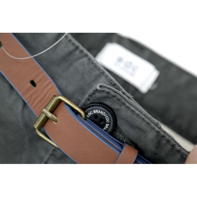 EDC Spodnie męskie chinosy szare SPEDC04 | Grishop | Spodnie