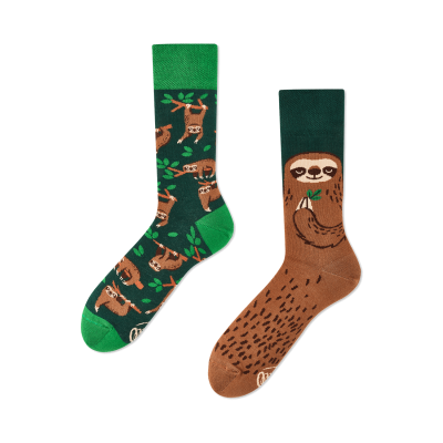 MANY MORNINGS skarpetki kolorowe, wesołe, leniwiec | Sklep GriShop.eu | Galanteria i dodatki