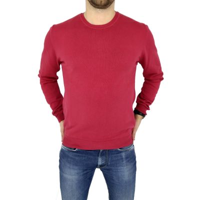 GUESS MARCIANO sweter męski czerwony SWGSM02 | Grishop | Swetry