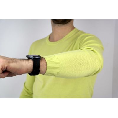 CALVIN KLEIN sweter męski limonka SWCK01 | Sklep GriShop.eu | Swetry