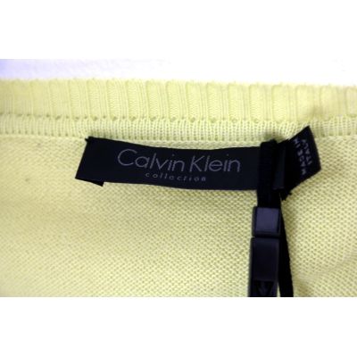 CALVIN KLEIN sweter męski limonka SWCK01 | Sklep GriShop.eu | Swetry