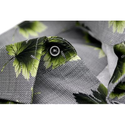 MCQUEEN Koszula męska MC030 liście | Sklep GriShop.eu | Koszule