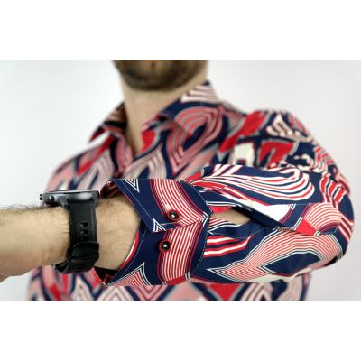 MCQUEEN Koszula męska MC027 | Sklep GriShop.eu | Koszule
