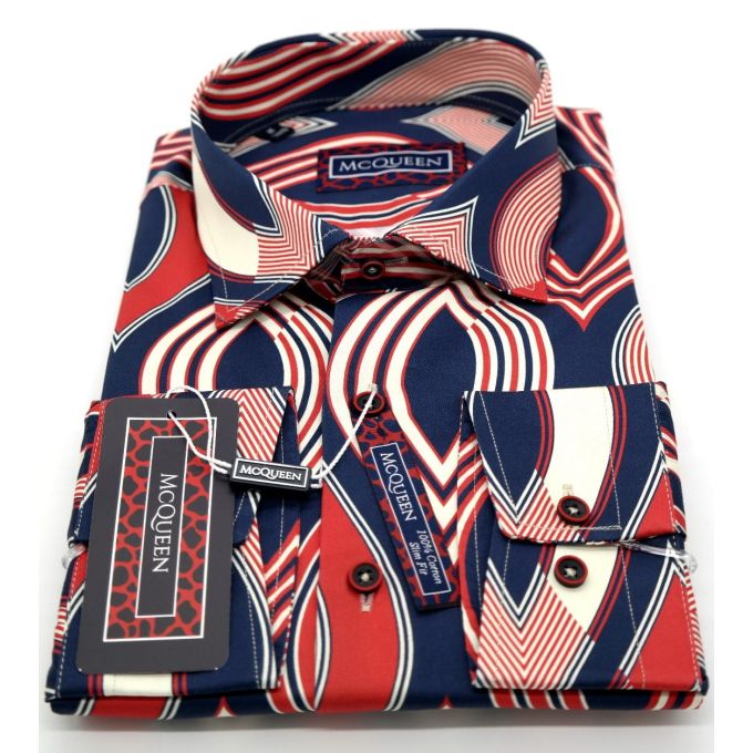 MCQUEEN Koszula męska MC027 | Sklep GriShop.eu | Koszule