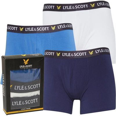 LYLE & SCOTT Bokserki męskie 3pack BKLS02 | Sklep GriShop.eu | Galanteria i dodatki