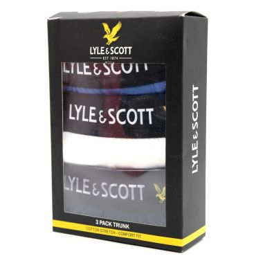LYLE & SCOTT Bokserki męskie 3pack BKLS02 | Sklep GriShop.eu | Galanteria i dodatki 2