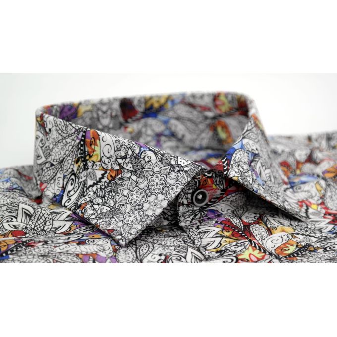 MCQUEEN Koszula męska motyle MC023 | Sklep GriShop.eu | Koszule