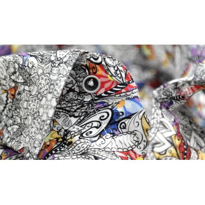 MCQUEEN Koszula męska motyle MC023 | Sklep GriShop.eu | Koszule