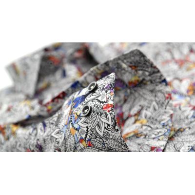 MCQUEEN Koszula męska motyle MC023 | Sklep GriShop.eu | Koszule