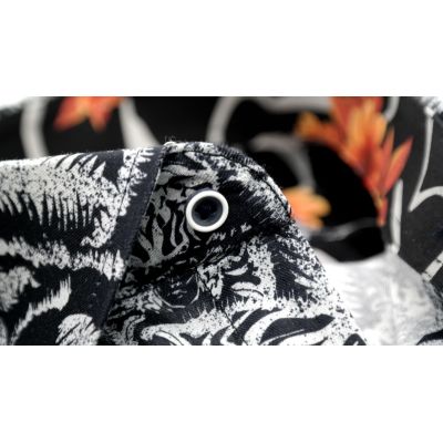 MCQUEEN Koszula męska czarno szara MC003 | Sklep GriShop.eu | Koszule