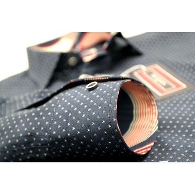 MCQUEEN Koszula męska drobne kwiatki MC013 | Sklep GriShop.eu | Koszule