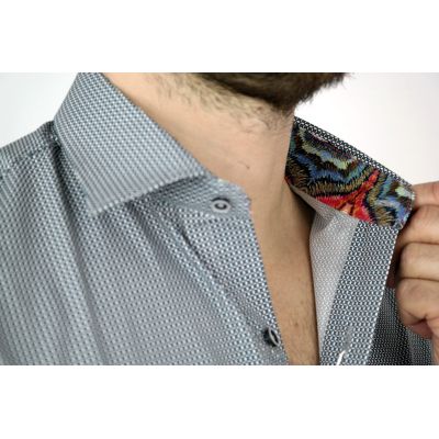MCQUEEN Koszula męska kółeczka MC006 | Sklep GriShop.eu | Koszule
