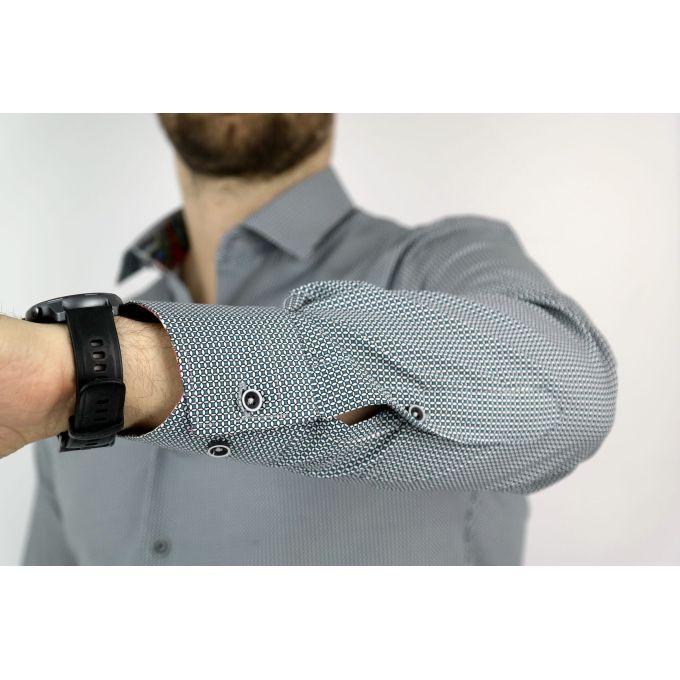MCQUEEN Koszula męska kółeczka MC006 | Sklep GriShop.eu | Koszule