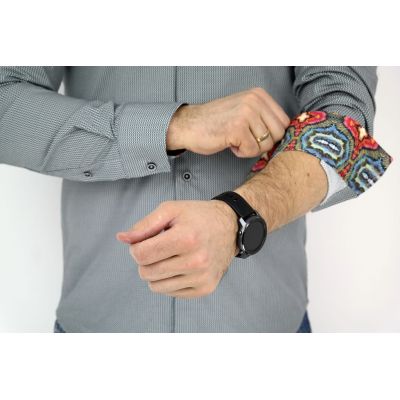 MCQUEEN Koszula męska kółeczka MC006 | Sklep GriShop.eu | Koszule