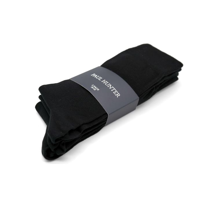 PAUL HUNTER skarpetki czarne 3 PACK SKPH01 | Grishop | Galanteria i dodatki