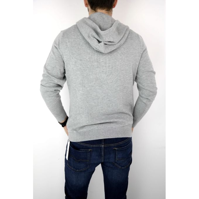 TOMMY HILFIGER HAMILTON sweter/bluza męska, szara SWTH40 | Grishop | Swetry