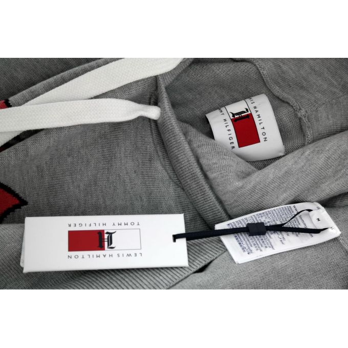 TOMMY HILFIGER HAMILTON sweter/bluza męska, szara SWTH40 | Grishop | Swetry