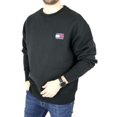 TOMMY HILFIGER bluza męska czarna BLTH12 | Grishop | Bluzy